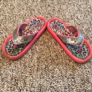 Toddler girls Sz 10/11 Flip flops